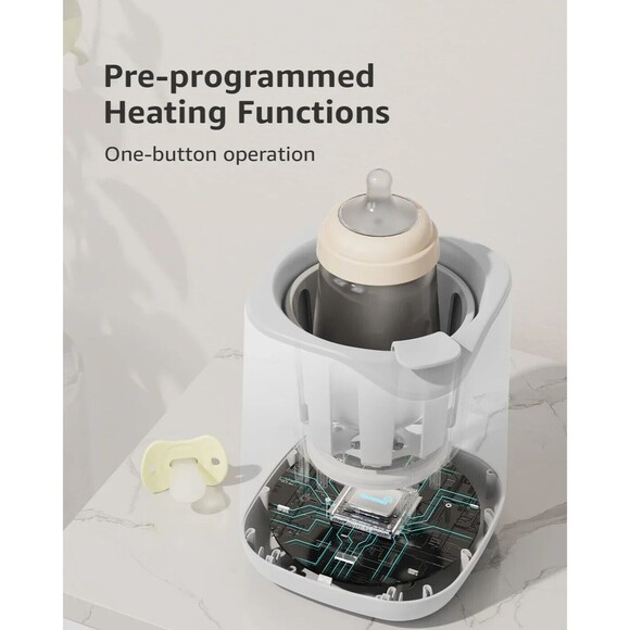 NEW Grownsy Bottle Warmer, GROWNSY 10-in-1 Fast Baby Milk Warmer with Timer N9 - Picture 3 of 8